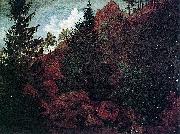Caspar David Friedrich Felspartie Germany oil painting artist